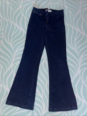 Anne KleinDark Blue Women's Flared Jeans